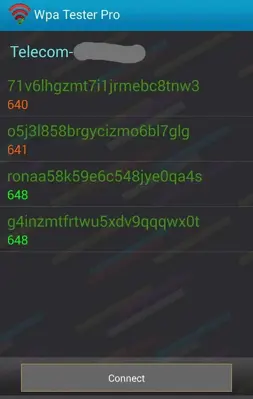 Wpa Tester Pro android App screenshot 0