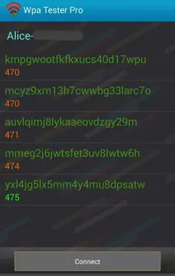 Wpa Tester Pro android App screenshot 2