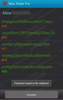 Wpa Tester Pro android App screenshot 6